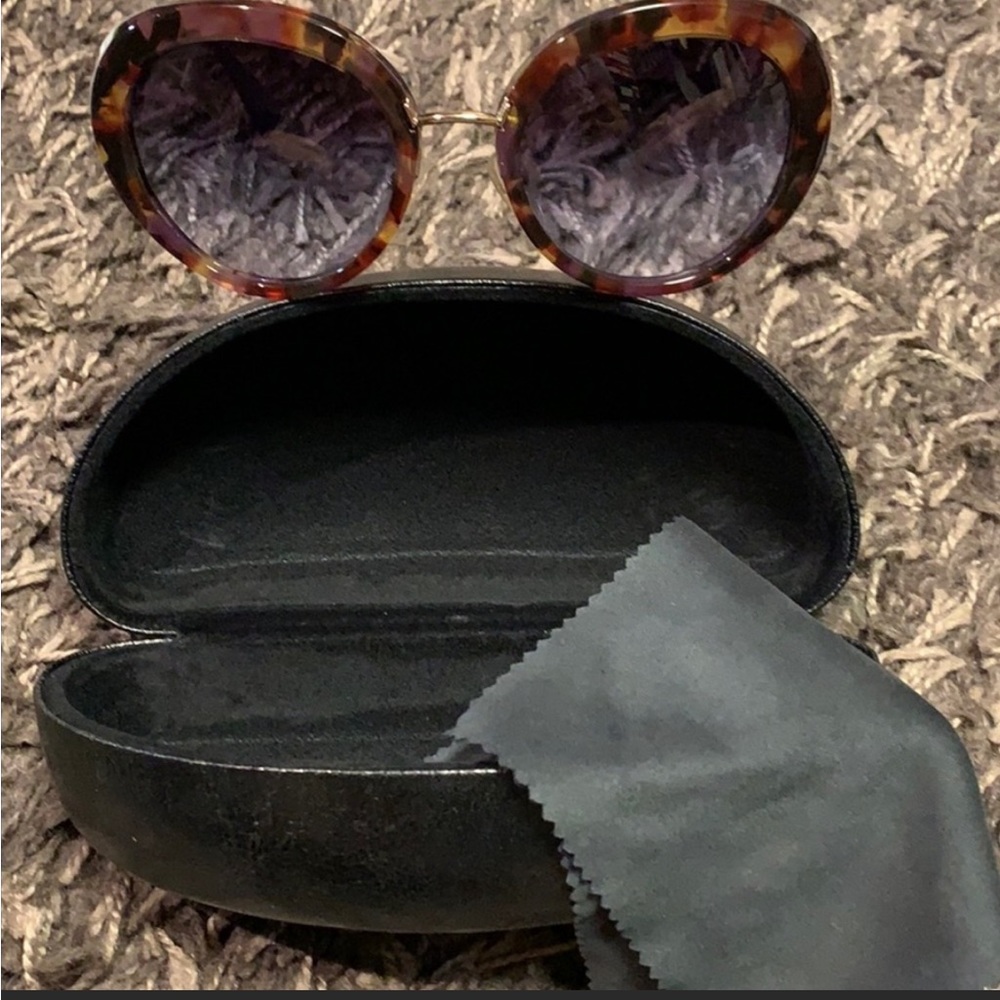 Prada Sunglasses With Case Multi Color Frame Very… - image 1